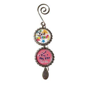 Best Friend Christmas Ornament/ Wall Hanger/ Car Charm, Stocking Stuffer